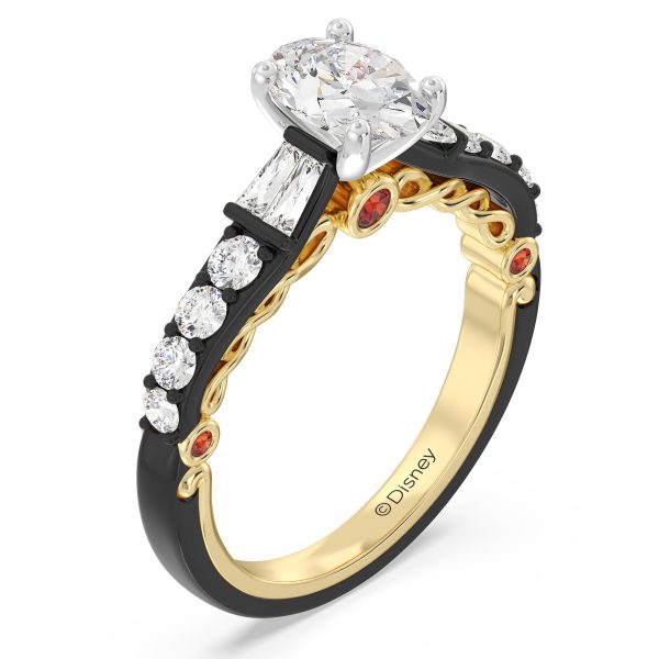 Enchanted Star Lab Grown Diamond Evil Queen Engagement Ring on Sale