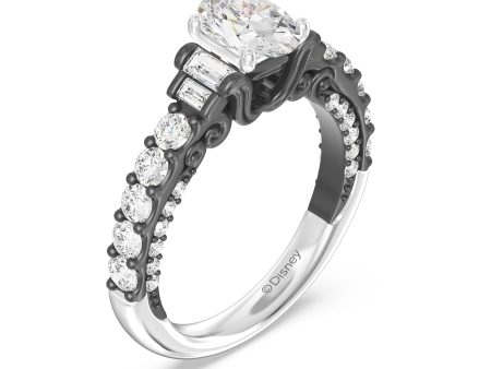 Enchanted Star Lab Grown Diamond Ursula Trident Engagement Ring Online now