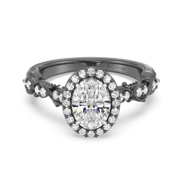 Enchanted Star Lab Grown Diamond Maleficent Halo Engagement Ring Online now