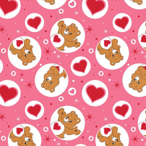 Disney Care Bears TenderHeart Bear Fabric by the yard Discount