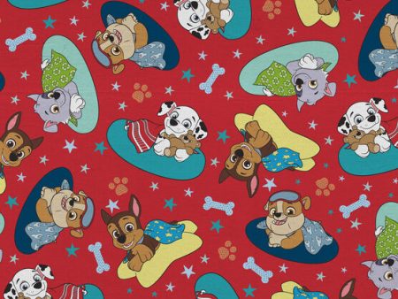 Nickelodeon Paw Patrol Bedtime Fabric by the yard Discount