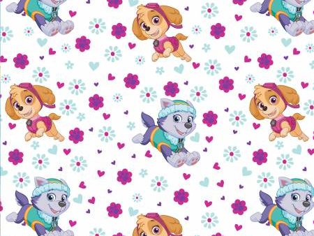 Nickelodeon Paw Patrol Pup Power Fabric by the yard Fashion