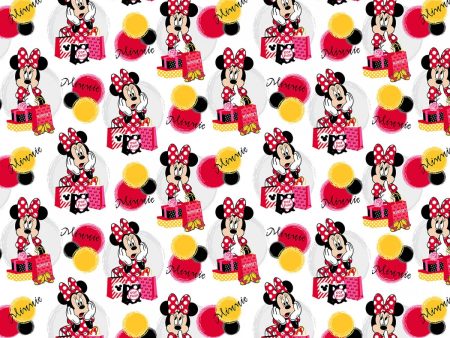 Disney Minnie Mouse Shops Fabric by the yard Supply