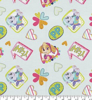 Nickelodeon Paw Patrol Pawsome Gal Pals Fabric by the yard on Sale