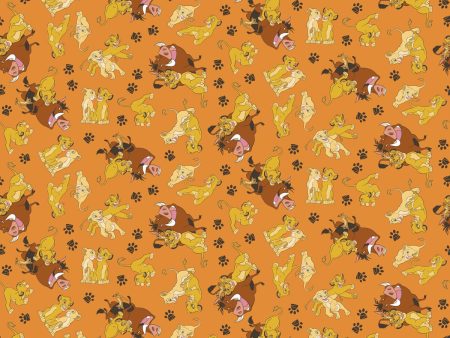 Disney Lion King Simba Fabric by the yard Online now