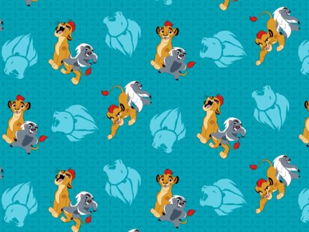 Disney Lion Guard Friend Forever Fabric by the yard Discount