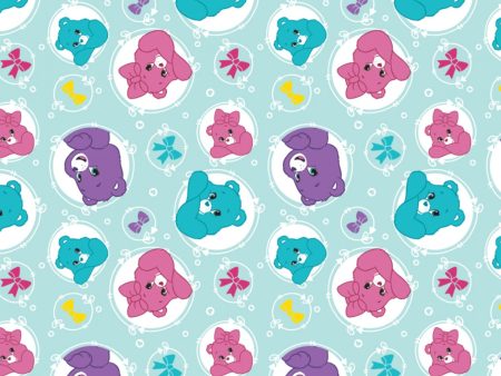 Disney Care Bears Sparkle and Shine Arrows Fabric by the yard Fashion