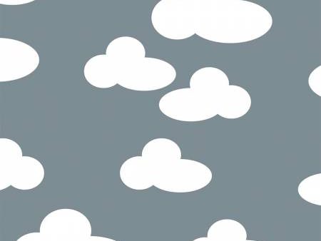 Clouds Fabric by the yard For Cheap