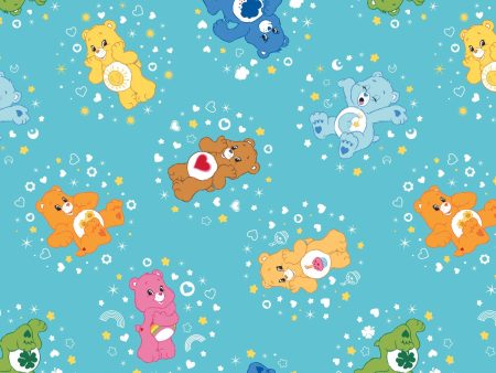 Disney Care Bears Belly Badge Fabric by the yard Fashion