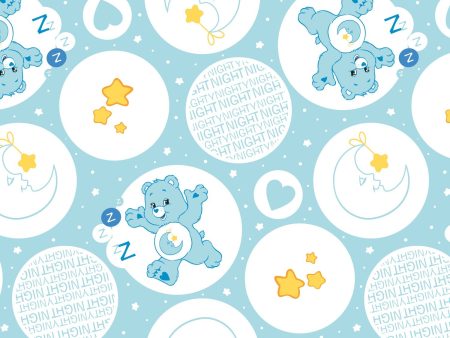 Disney Care Bears Bed Time Bear Fabric by the yard Online Hot Sale