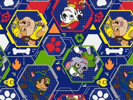 Nickelodeon Paw Patrol Powsible Fabric by the yard For Discount