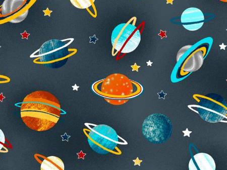 Space Adventure Fabric by the yard For Discount