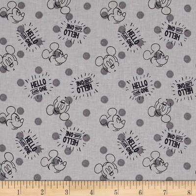 Disney Mickey Mouse Hello Little One Fabric by the yard Online