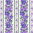 Catalina Ultra Violet Floral Lilac Fabric by the yard Sale