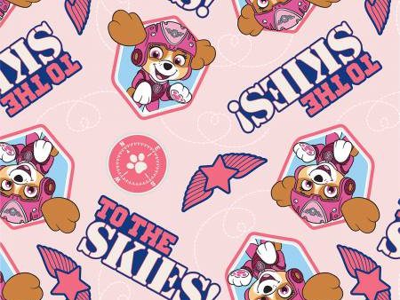 Nickelodeon Paw Patrol Pup to the Skies Fabric by the yard Cheap