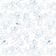 Disney 101 Dalmatians Outlines Fabric by the yard Fashion