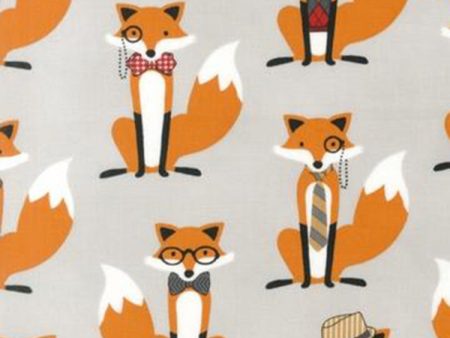 Fox and the Houndstooth Fabric by the yard For Cheap