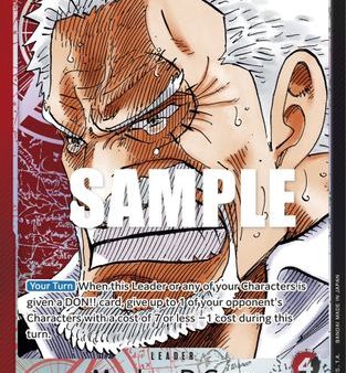 Monkey.D.Garp (002) (Alternate Art) (OP02-002) - Paramount War Foil [Leader] For Cheap