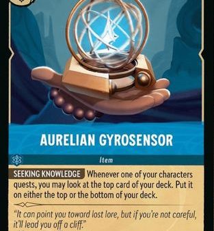 Aurelian Gyrosensor (163 204) - Into the Inklands Cold Foil [Rare] For Cheap