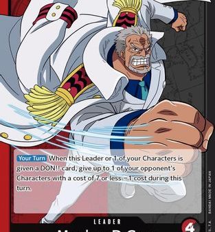 Monkey.D.Garp (002) (OP02-002) - Paramount War  [Leader] Discount