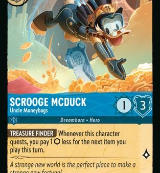 Scrooge McDuck - Uncle Moneybags (39) - Disney Lorcana Promo Cards Cold Foil [Promo] Cheap