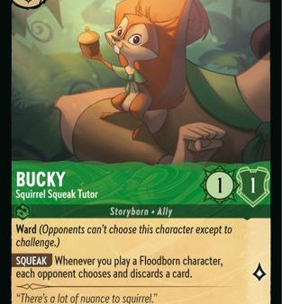 Bucky - Squirrel Squeak Tutor (15) - Disney Lorcana Promo Cards Cold Foil [Promo] For Discount