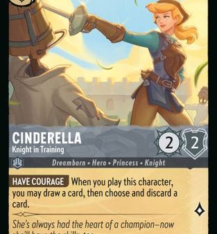 Cinderella - Knight in Training (14) - Disney Lorcana Promo Cards Cold Foil [Promo] Supply