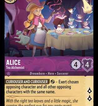 Alice - Tea Alchemist (35 204) - Into the Inklands  [Super Rare] For Discount