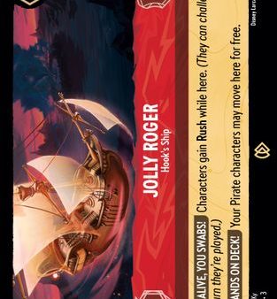 Jolly Roger - Hook s Ship (27) - Disney Lorcana Promo Cards Cold Foil [Promo] Sale