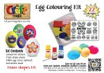 Egg colouring kit 11 (Foam shapes kit) For Cheap