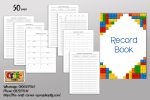 Lego theme record book Online Sale