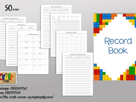 Lego theme record book Online Sale