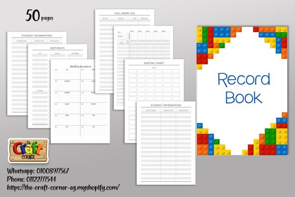 Lego theme record book Online Sale