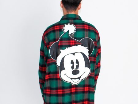 Santa Mickey Flannel Online