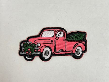 Walt s Christmas Truck Sticker Patch Hot on Sale