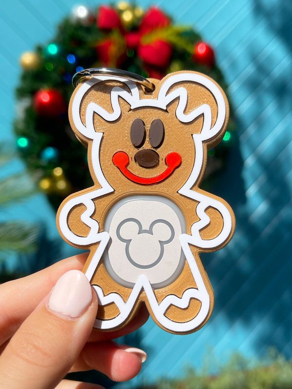 Gingerbread Mouse Magic Band Buddy Hot on Sale