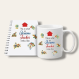 Teacher mug and notebook set (Awesome teacher) Fashion