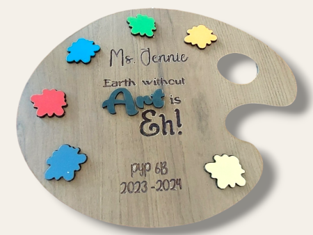 Personalized wooden palette For Cheap