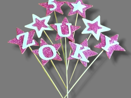 Cupcake toppers (foam)  Stars  Cheap