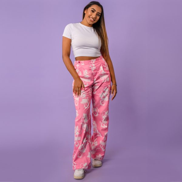 Minnie Mouse Wide Leg Pants Discount