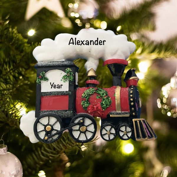 Holiday Train Christmas Ornament on Sale