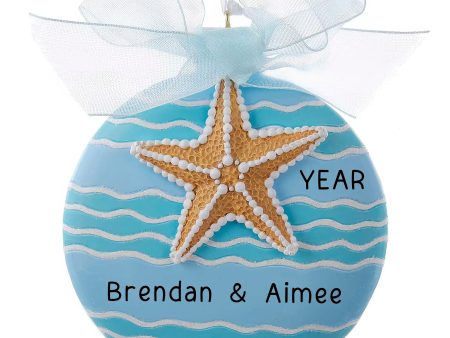 Starfish Beach Christmas Ornament Online