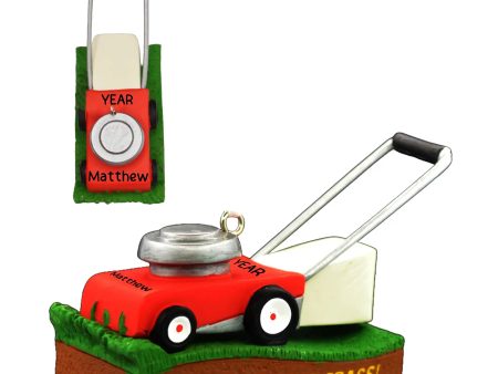 Lawn Mower Christmas Ornament - 3D Hot on Sale