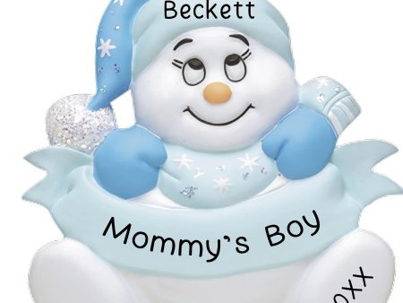 Mommy s Boy Personalized Ornament Discount