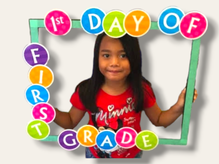 1st day of school photo frame 4 Sale