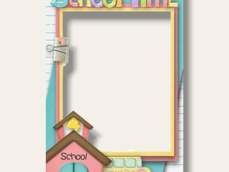 School time photo frame Online