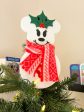 Girl Snow Mouse Christmas Tree Topper - CLEARANCE For Cheap