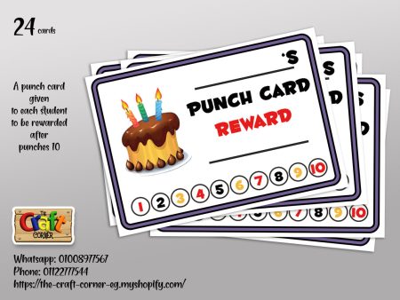 Punch cards: party Online Hot Sale