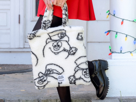 Frosty the Snowman Sherpa Tote Cheap