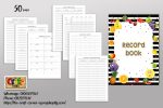 Fruits theme record book Hot on Sale